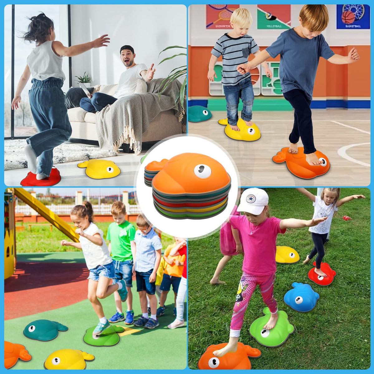 Terranus Goldfish Balance Stones enable dynamic home play.
