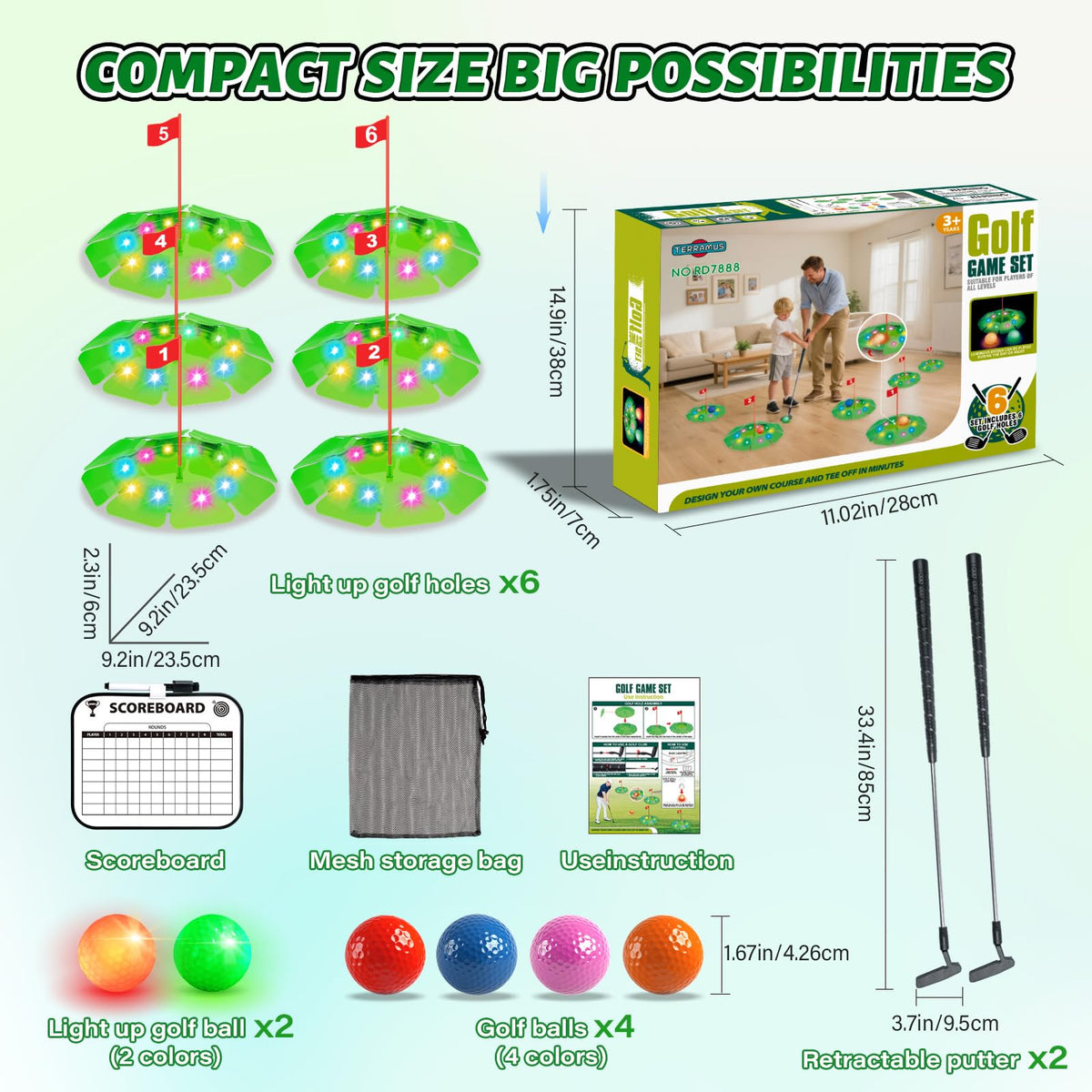 TERRAMUS compact packaging simplifies gifting and storage for occasions.