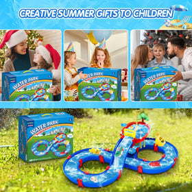 Terramus outdoor playset is perfect for lawn, beach, and garden fun.