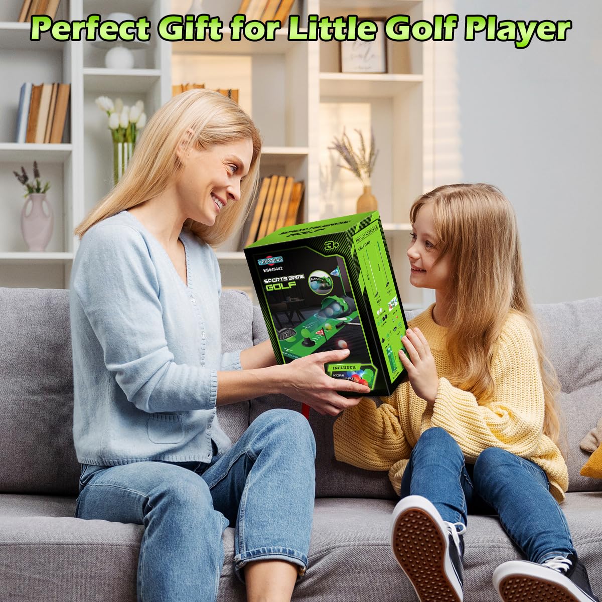 Terramus black balls add variety for at-home mini golf challenges.