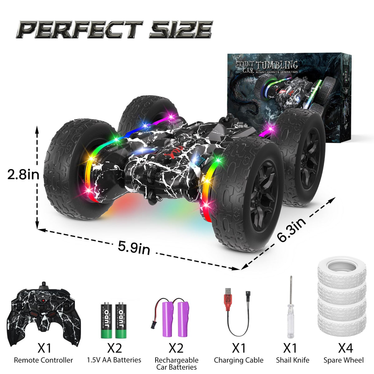 Terucle RC cars gift idea for kids, sparking active, imaginative play.