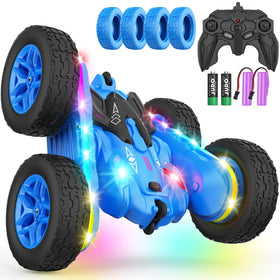 Terucle remote control car with strip lights for vibrant night play and visibility.