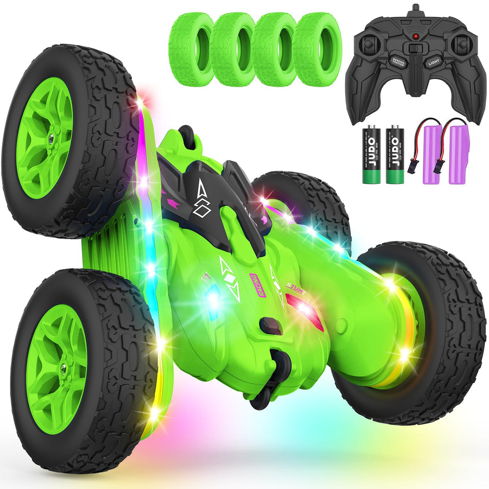 Terucle remote control car with strip lights for colorful night play.