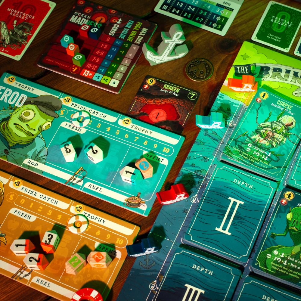 Deep Regrets gameplay teaser by Tettix Games highlights dice-driven risk.