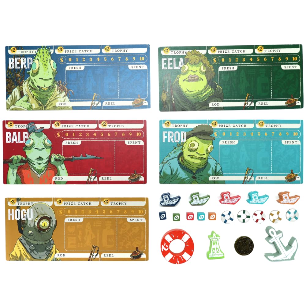 Rare catches and reveal effects in Deep Regrets shown by Tettix Games.