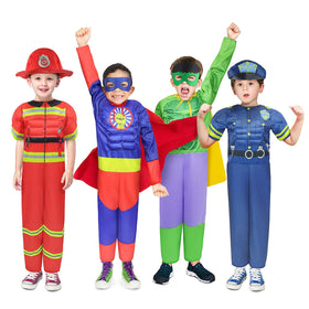 Teuevayl police costume in trunk, perfect for role-play adventures