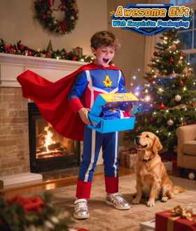 Teuevayl capes enable dramatic entrances during playtime