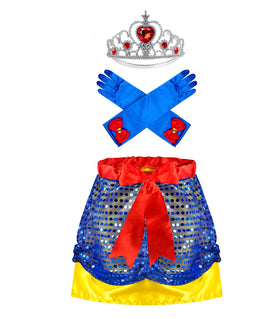 Teuevayl dress up bag keeps all pieces neatly organized.