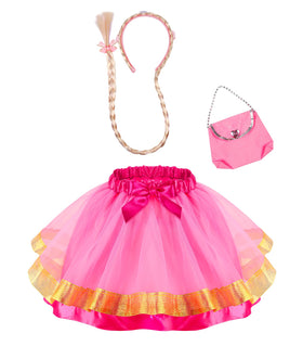 Teuevayl star magic wand completes complete princess outfit for pretend adventures.