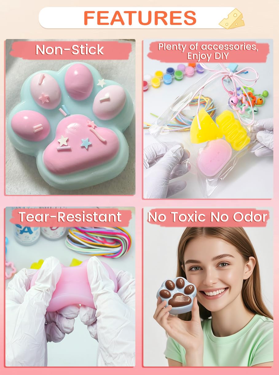 Illustrated step-by-step guide to create soft squishies with ease.