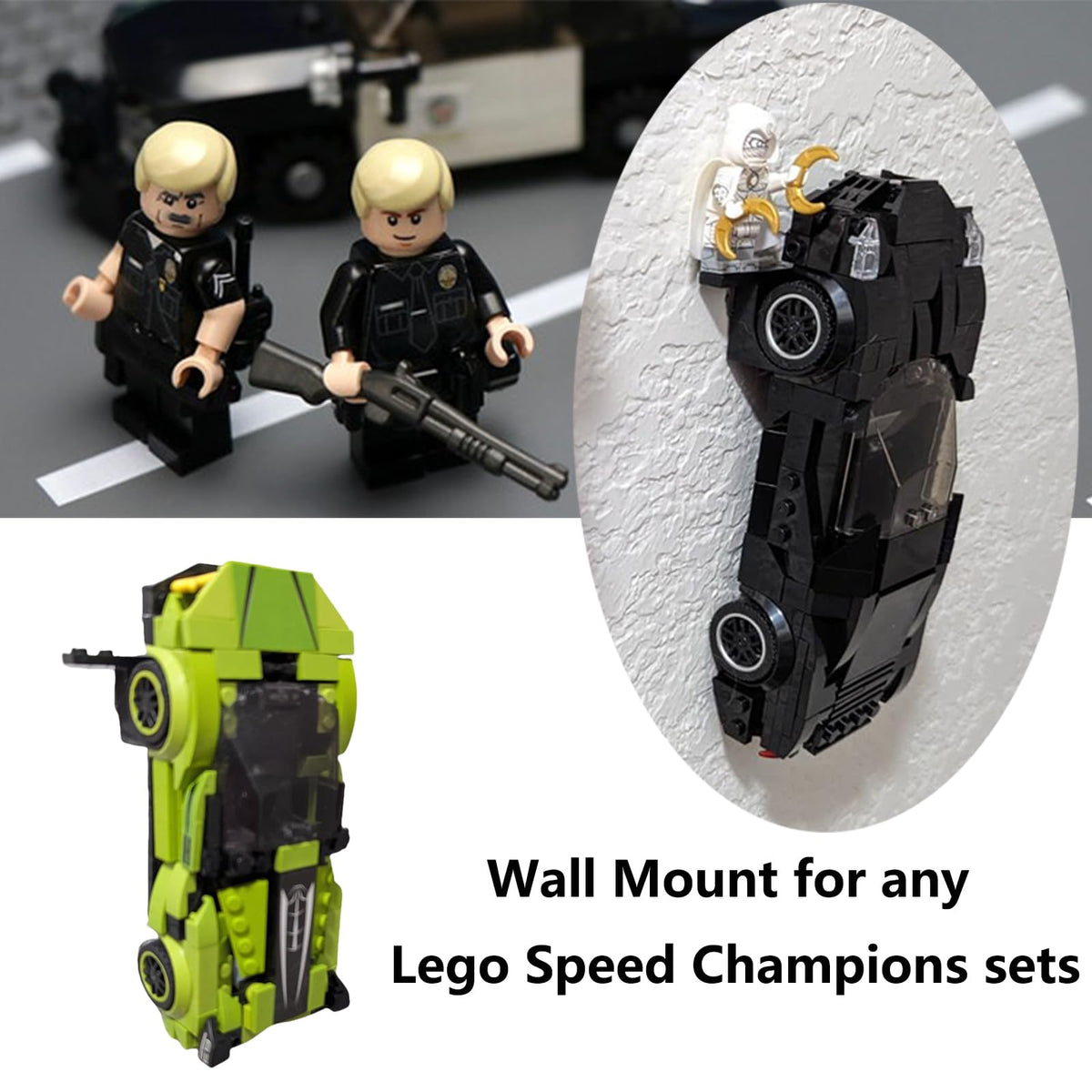 TEYOUYI pilot figure display highlights figurines with cars