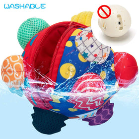 Teytoy dancing ball on floor highlighting movement and exploration.