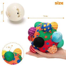 Teytoy soft cotton shell protects delicate hands during play.