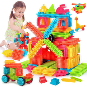 Teytoy bristle shape blocks pack for safe, creative play
