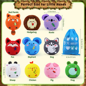 teytoy koala sensory bean bags stuffed buddy for soothing tactile experiences