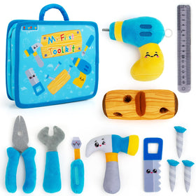 Teytoy My 1st Toolbox Playset box image, portable and easy for little ones to carry.