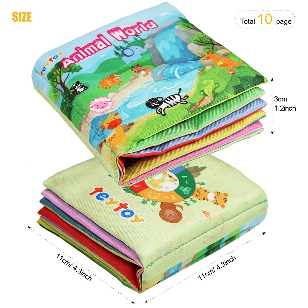 teytoy my first soft book learning early skills through sensory play
