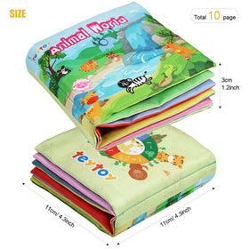 teytoy my first soft book learning early skills through sensory play