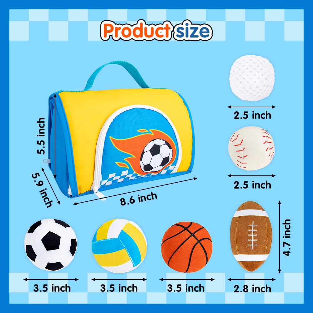 Teytoy second plush baseball showing repeatable play and easy care.