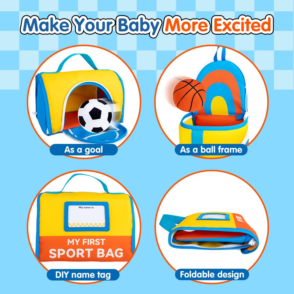 Teytoy plush baseball with durable seams for lasting kids' fun.