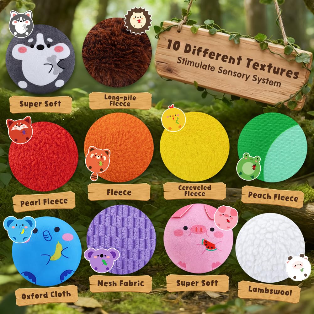 teytoy raccoon sensory bean bags stuffed design encourages imaginative play