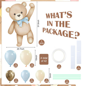 Teyva Daily 10-inch bear balloons for a playful accent