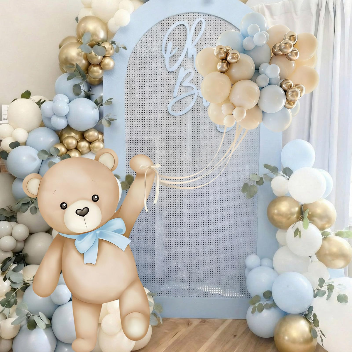 Teyva Daily 31 bear cardboard cutouts for whimsical decor