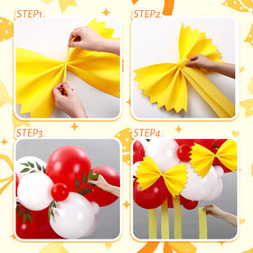 Teyva Daily balloon tape and glue for easy arch assembly