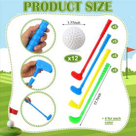 Teyva Daily child holding a club during backyard golf activity