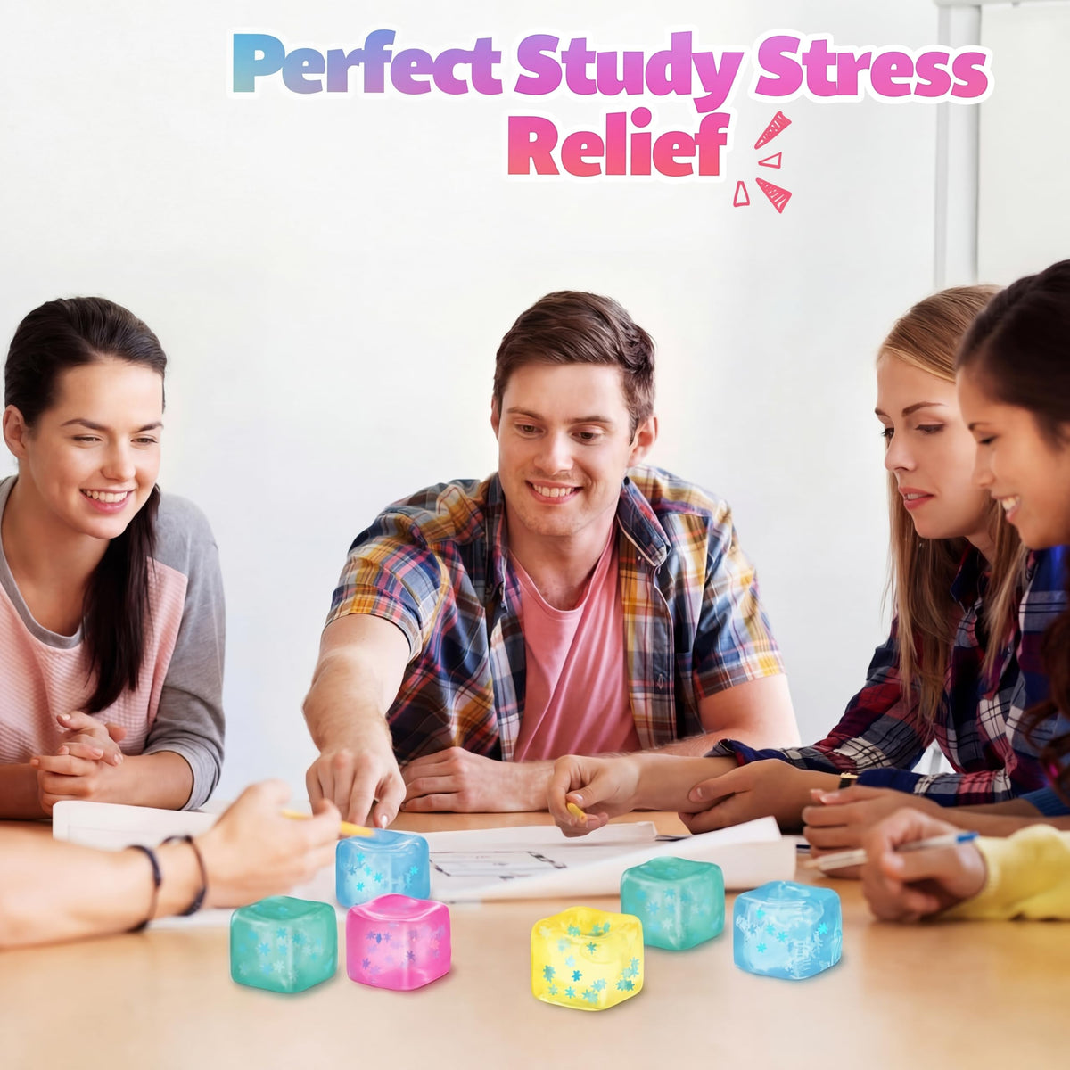 Teyva Daily colorful ice cubes aid daily relaxation and focus.