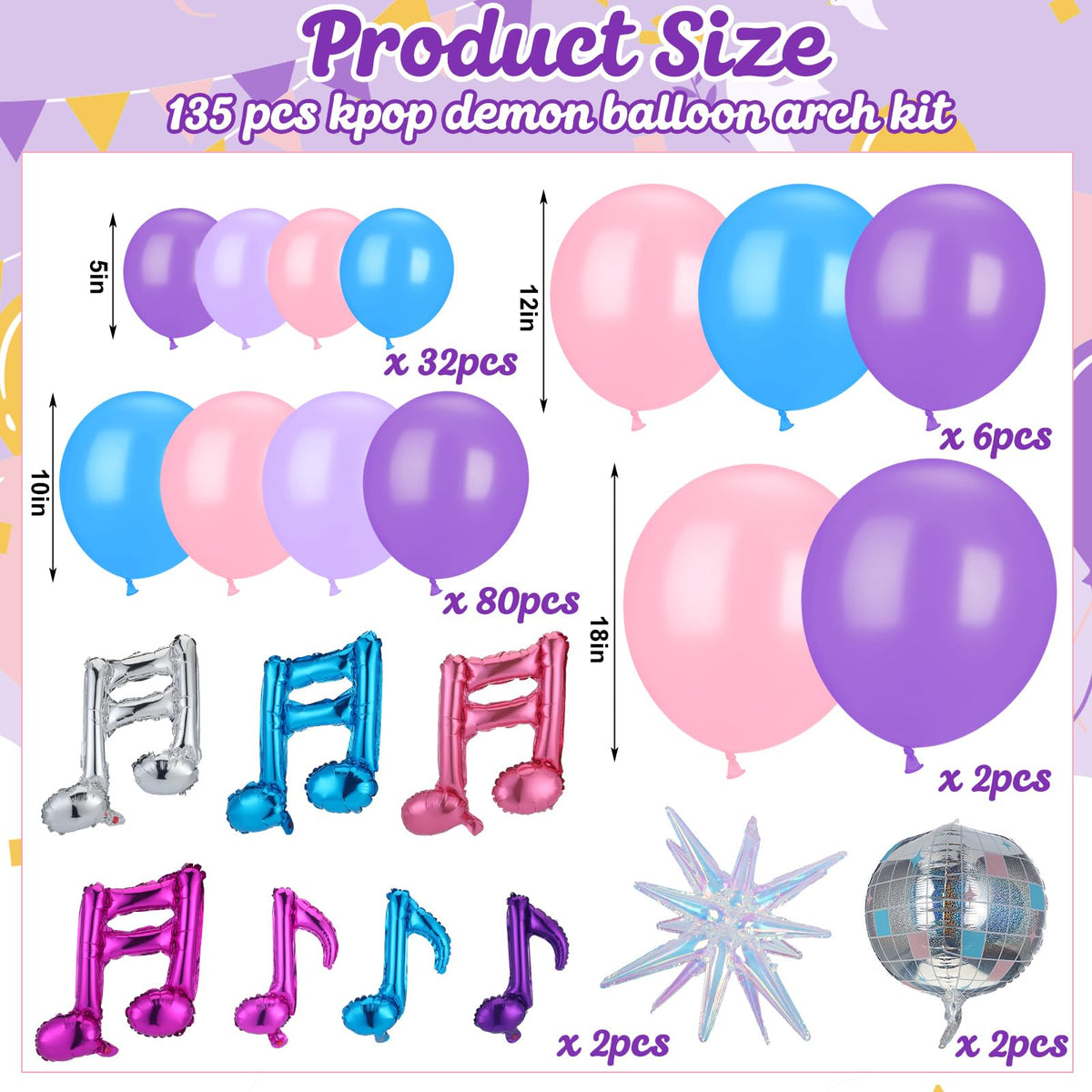 Teyva Daily disco balloons brighten the dance floor and photos