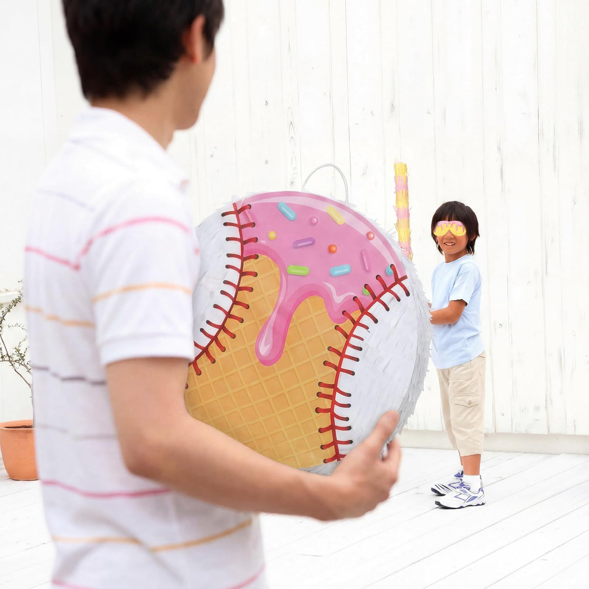 Teyva Daily durable cardboard construction for repeated playful hits