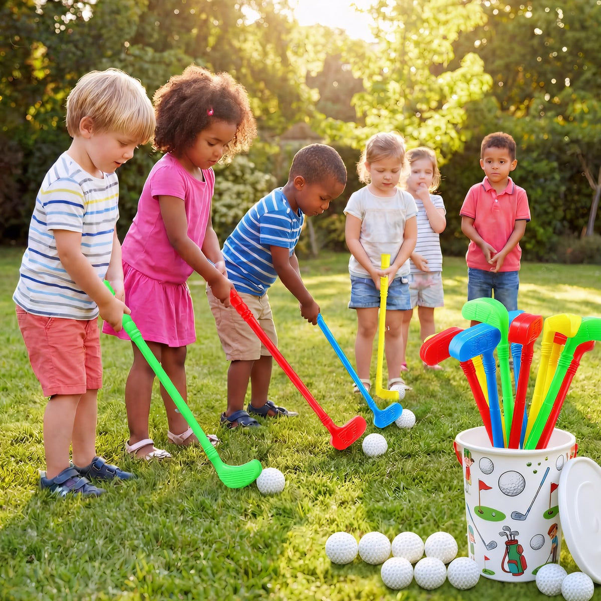Teyva Daily gift-ready mini golf set for birthdays