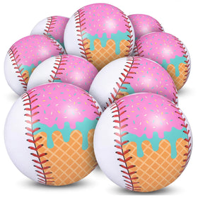 Teyva Daily ice cream drip baseball ball multicolor print for sunny beach games