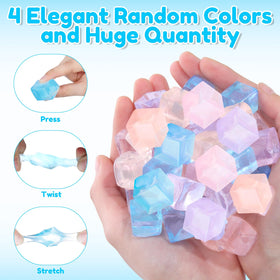 Teyva Daily ice cube stress ball blue delivers cool squeeze during breaks