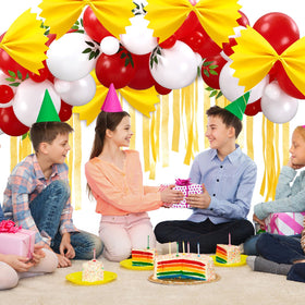 Teyva Daily photo backdrop option for Italian-theme celebrations