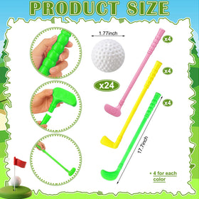 Teyva Daily mini golf clubs green for kids, active play