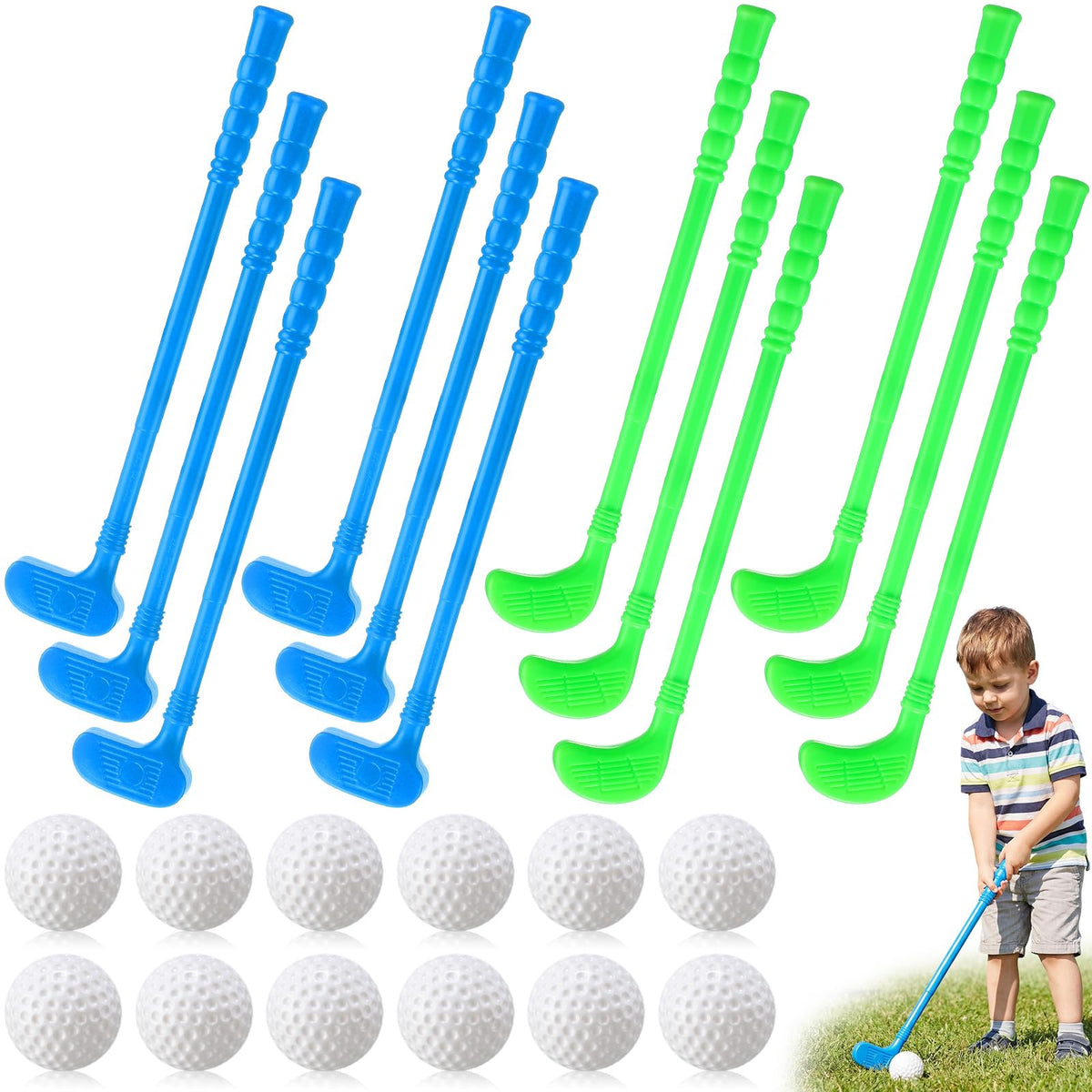 Teyva Daily mini golf clubs blue 45cm for enhanced outdoor play
