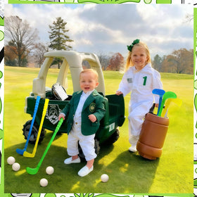 Teyva Daily green mini golf clubs help kids stay active and engaged.
