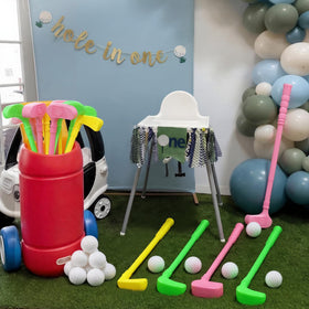 Teyva Daily mini golf set backyard, perfect for family games