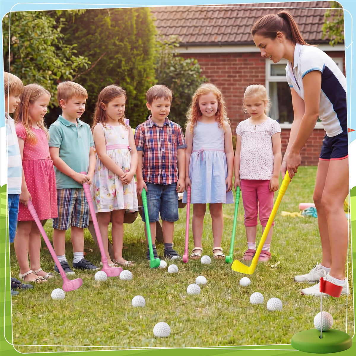 Teyva Daily mini golf set indoor, safe for small spaces