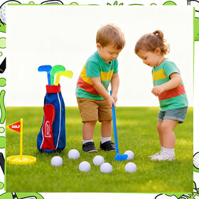 Teyva Daily outdoor family golf fun fosters active movement.