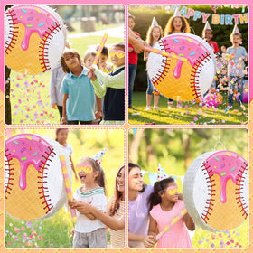 Teyva Daily pinata bat and blindfold included for safe, supervised fun