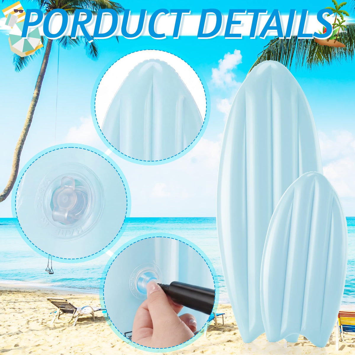 Teyva Daily small surfboard decor for wall displays and tables.