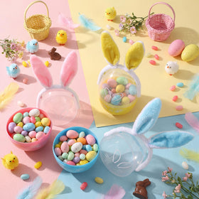 Teyva Daily pink rabbit ears headband pair for playful Easter dress-up