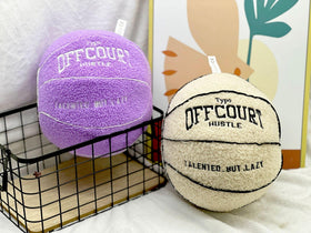 Tezimjia 11-inch basketball pillow offers compact comfort for couches