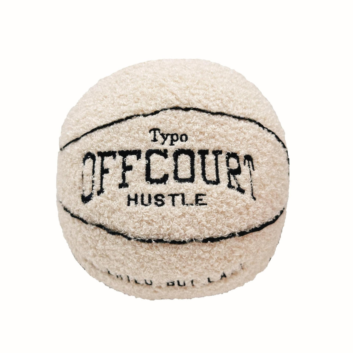 Tezimjia offcourt basketball pillow adds cozy decor and quiet play for kids' rooms