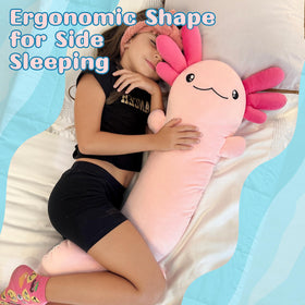 Tezituor axolotl smiling face sparks creative storytelling and companionship