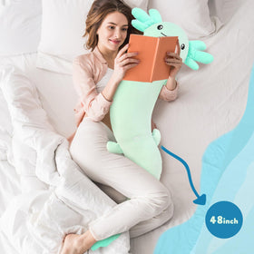 Tezituor axolotl soft velvet surface offers gentle daily comfort.