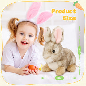 Soft fabric and plush filling provide comfortable snuggles.